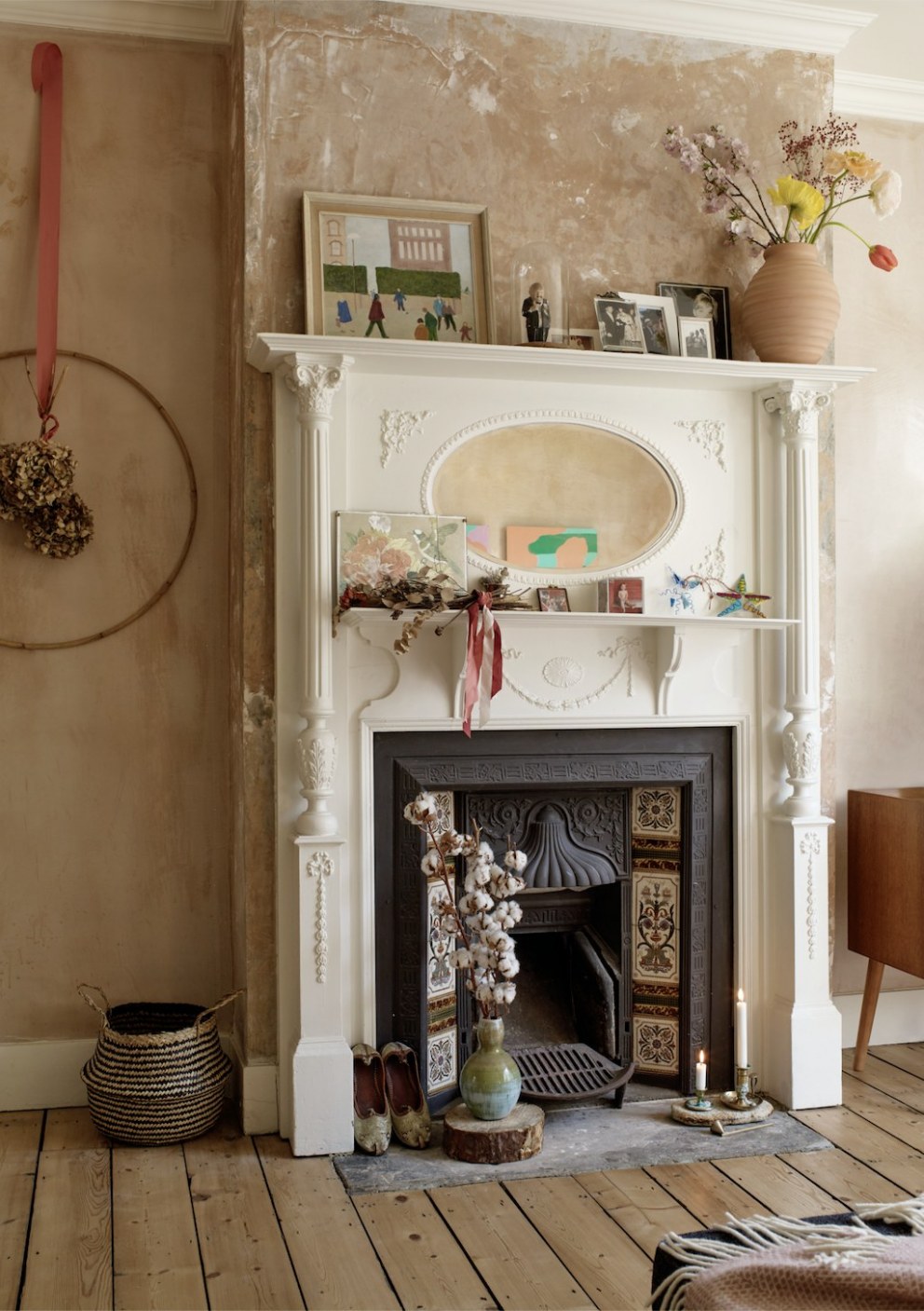 Hackney Home | mantlepiece | Interior Designers